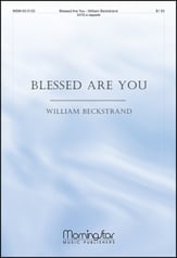 Blessed Are You SATB choral sheet music cover